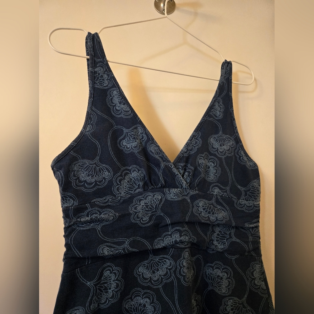 Patagonia Blue Floral‎ Mini Dress - Picture 3 of 7